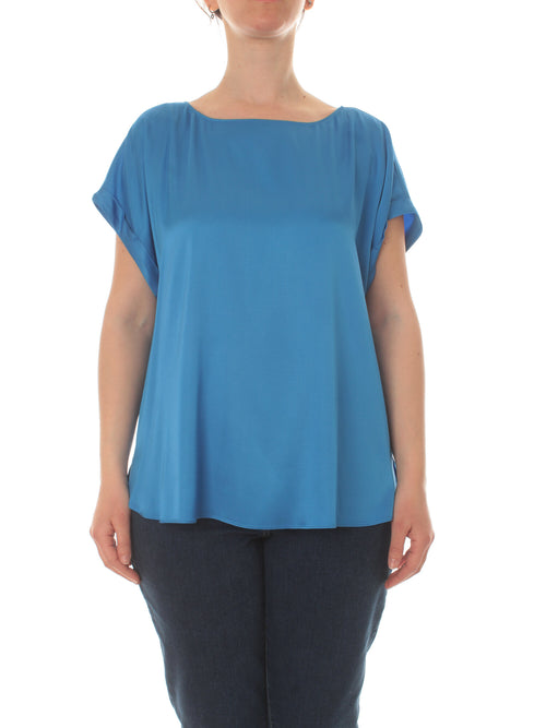 Elena Mirò blusa in raso da donna royal