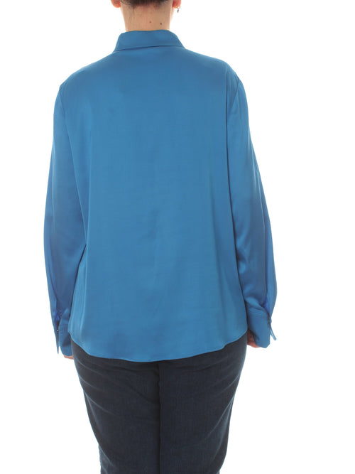 Elena Mirò camicia in raso da donna royal