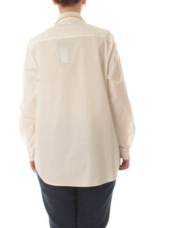 Elena Mirò camicia con colletto ricamato da donna bianco