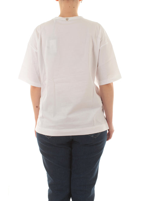 Elena Mirò T-shirt da donna bianco