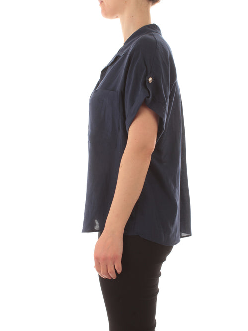 Elena Mirò camicia da donna blu