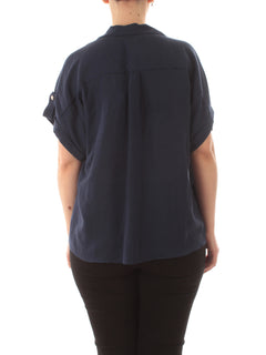 Elena Mirò camicia da donna blu