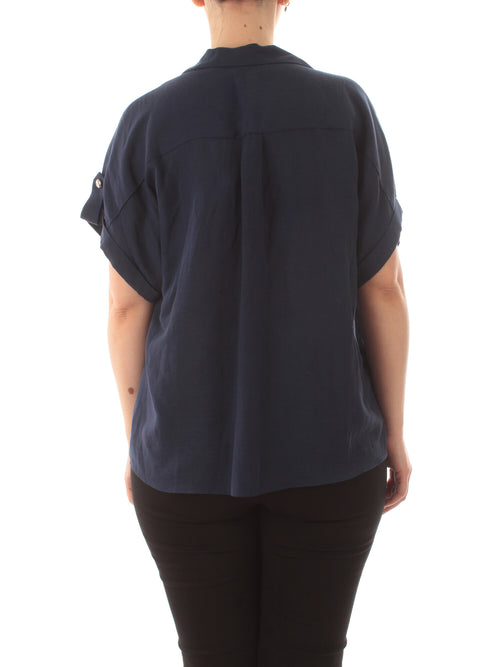 Elena Mirò camicia da donna blu