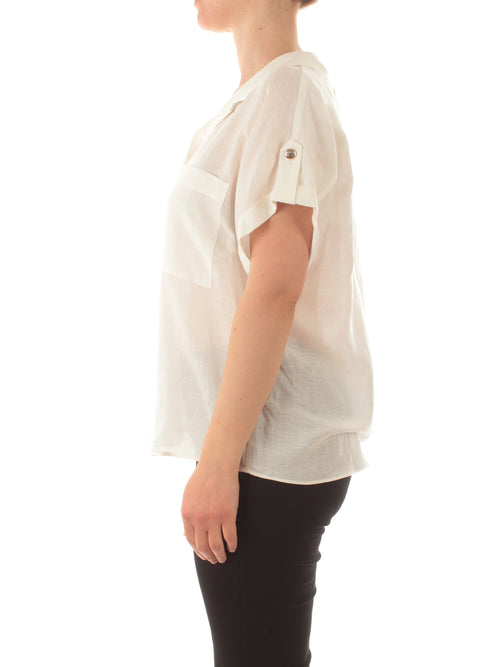 Elena Mirò camicia da donna bianco