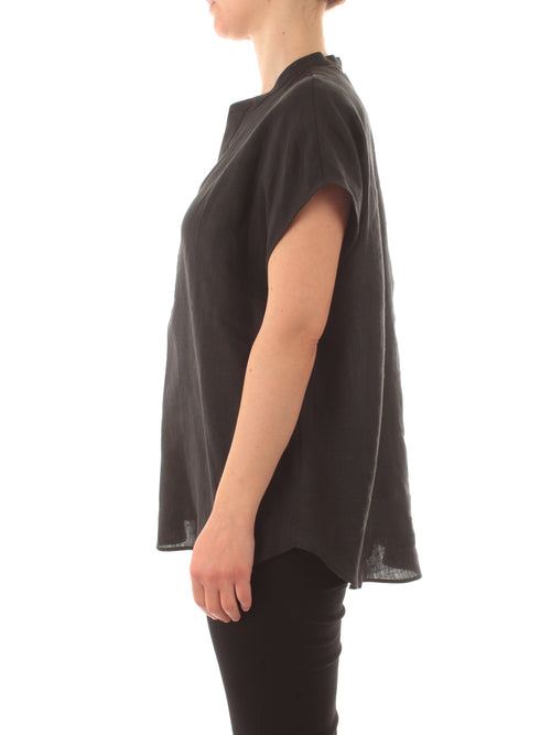 Elena Mirò camicia coreana da donna nero