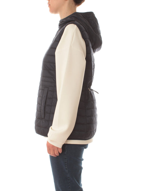 Luisa viola gilet light weight da donna blu