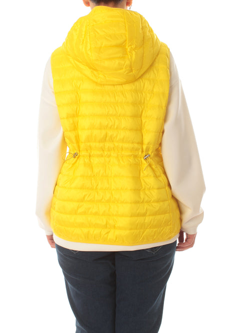 Luisa viola gilet light weight da donna giallo