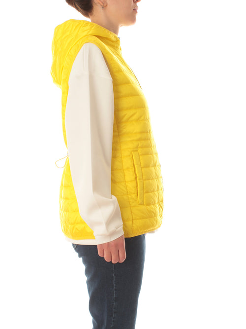 Luisa viola gilet light weight da donna giallo