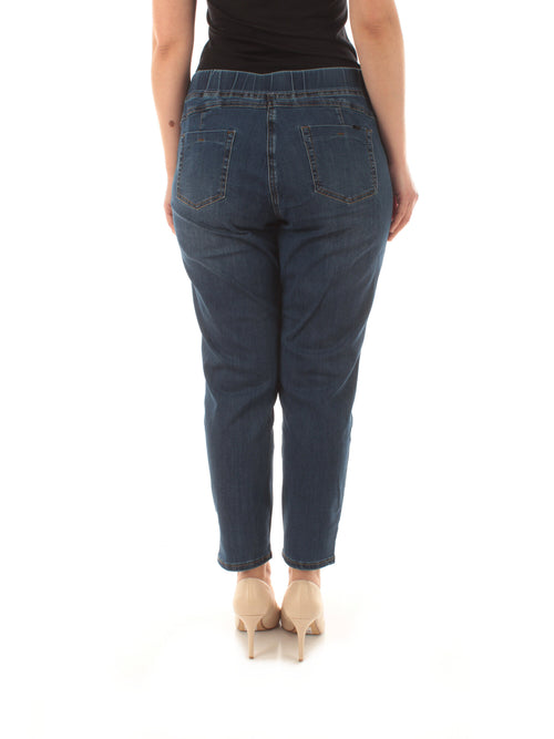 Luisa Viola jeans skinny da donna blu