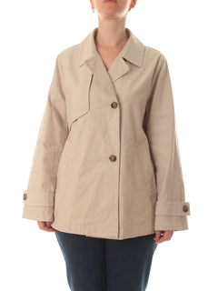 Luisa Viola trench-caban da donna beige