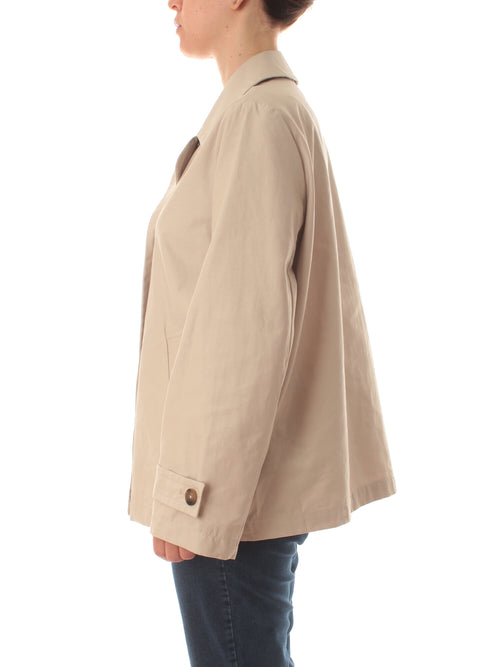 Luisa Viola trench-caban da donna beige