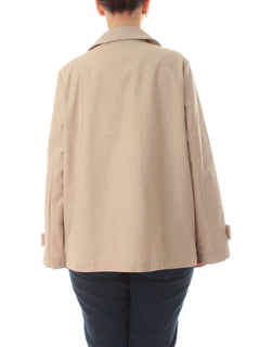 Luisa Viola trench-caban da donna beige