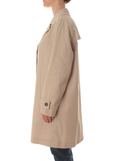 Luisa Viola trench monopetto da donna beige