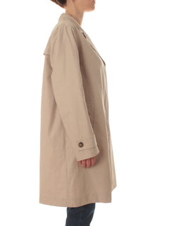 Luisa Viola trench monopetto da donna beige