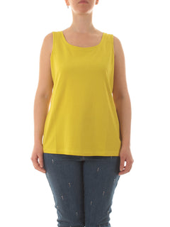 Luisa Viola Top in jersey da donna lime