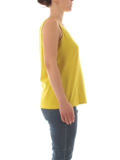 Luisa Viola Top in jersey da donna lime