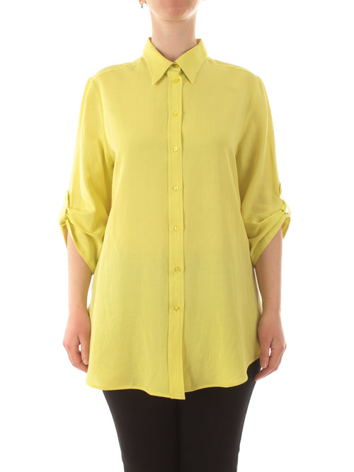 Luisa Viola camicia da donna lime