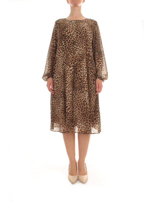 Marina Rinaldi Sport TARTINA abito da donna animalier