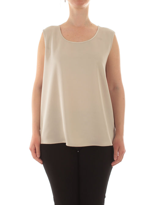 Persona By Marina Rinaldi EDIT top da donna gesso