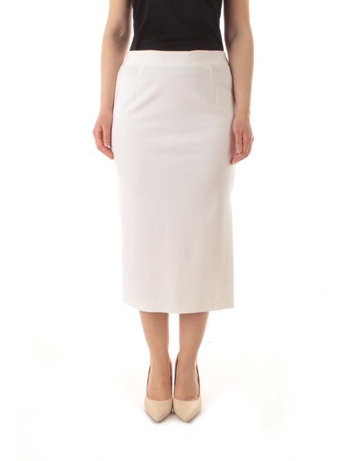 Persona By Marina Rinaldi FORMICA gonna da donna bianco