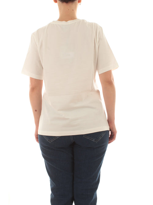 Persona By Marina Rinaldi UGUALE T-shirt da donna bianco seta