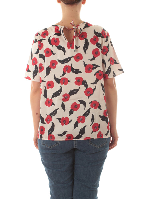 Persona By Marina AUSONIA blusa fiore naif da donna