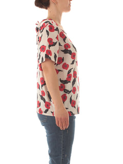 Persona By Marina AUSONIA blusa fiore naif da donna
