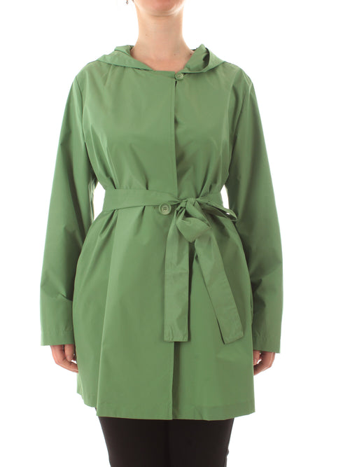 Persona By Marina Rinaldi BUNNY impermeabile da donna verde chiaro