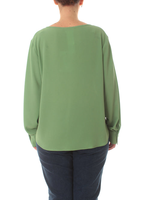 Persona by Marina Rinaldi radente blusa da donna verde chiaro