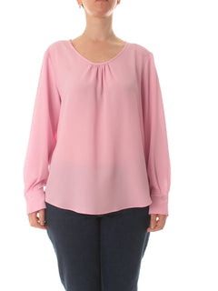 Persona by Marina Rinaldi radente blusa da donna rosa chiaro