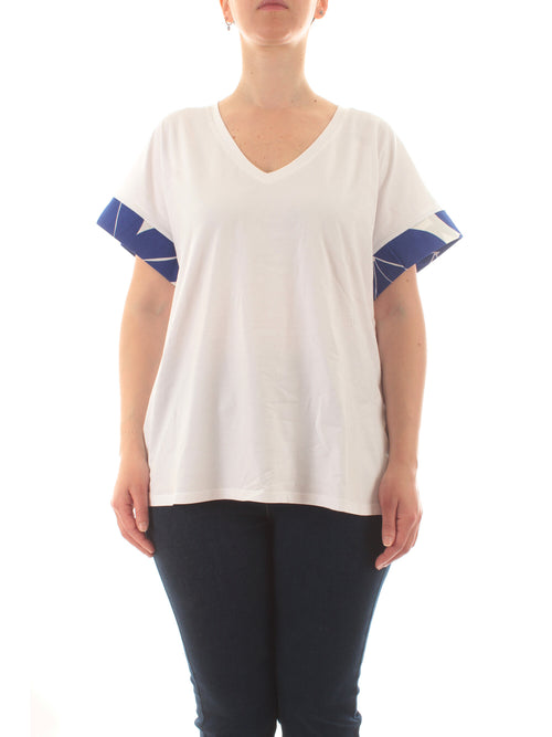 Persona By Marina Rinaldi COIMBRA T-shirt da donna bianco