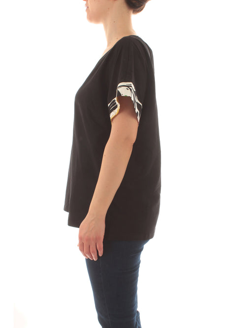 Persona By Marina Rinaldi COIMBRA T-shirt da donna nero