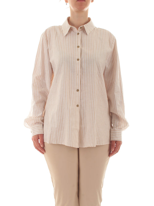 Persona By Marina Rinaldi FELTRO camicia da donna bastonetto