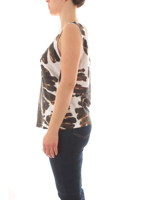 Persona by Marina Rinaldi FETTA top da donna bianco
