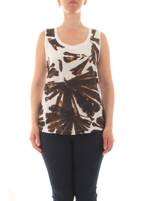 Persona by Marina Rinaldi FETTA top da donna bianco