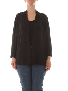 Persona by Marina Rinaldi DIXI cardigan da donna nero