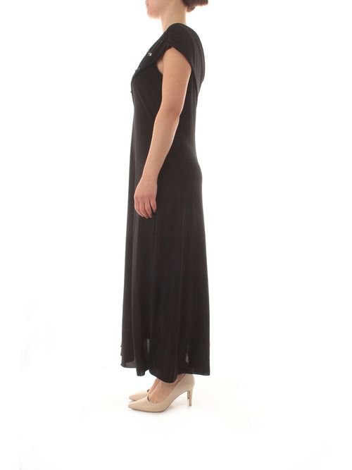 Persona By Marina Rinaldi AFFORI abito lungo da donna nero