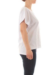 Persona By Marina Rinaldi LINO T-shirt da donna bianco