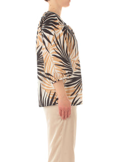 Persona by Marina Rinaldi GENNY blusa da donna felce bianco
