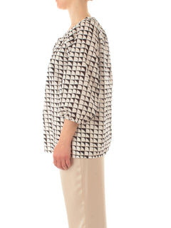 Persona by Marina Rinaldi GENNY blusa da donna geometrica