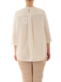 Gaia Life camicia da donna bianco ottico