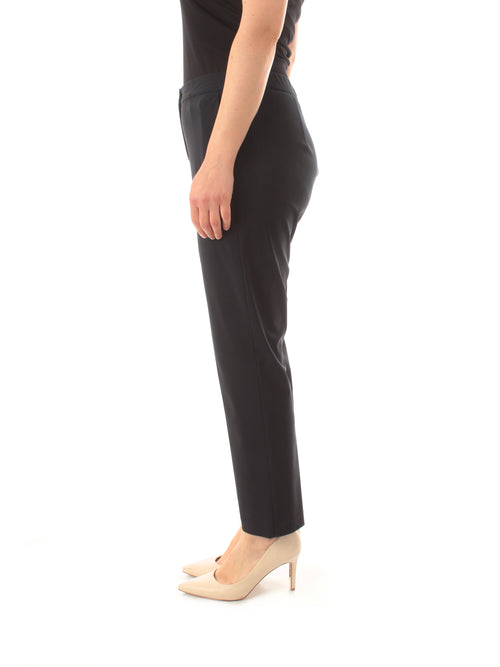 Gaia Life pantalone a sigaretta da donna blu navy