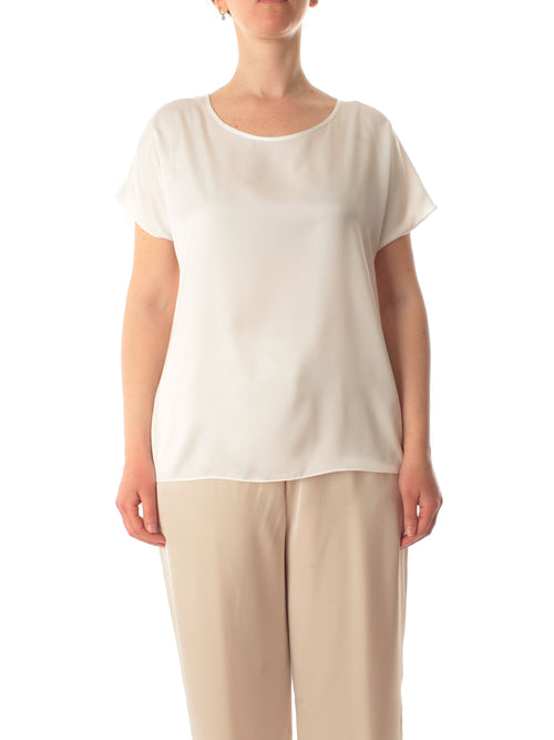 Gaia Life blusa da donna panna