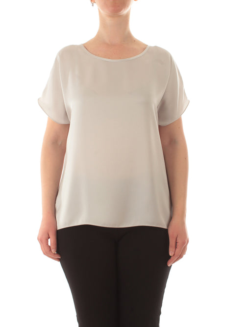 Gaia Life blusa da donna grigio perla