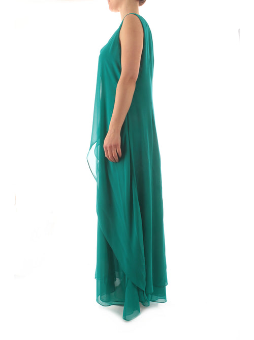 Gaia Life abito con stola da donna verde acqua