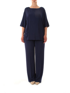 Gaia Life completo casacca e pantalone blu copiativo da donna