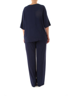 Gaia Life completo casacca e pantalone blu copiativo da donna