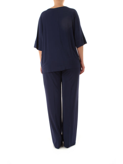 Gaia Life completo casacca e pantalone blu copiativo da donna
