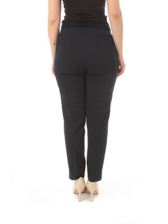 Gaia Life pantalone a sigaretta da donna blu navy