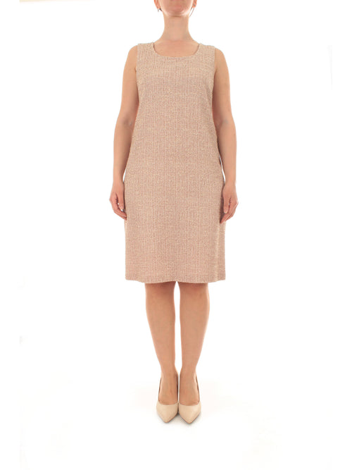 Marina Talia abito in tweed da donna cipria